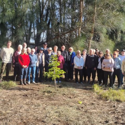 Acorn Foundation Inaugurates New Memorial Grove